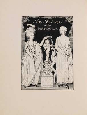 [Средняя Маркиза. Книга маркизы. Сборник поэзии и прозы / [худ. Константин Сомов]. СПб.: Т-во Голике и Вильборг, 1918.].